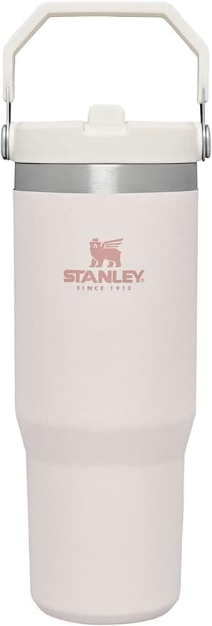 Gobelet isotherme Stanley IceFlow avec paille