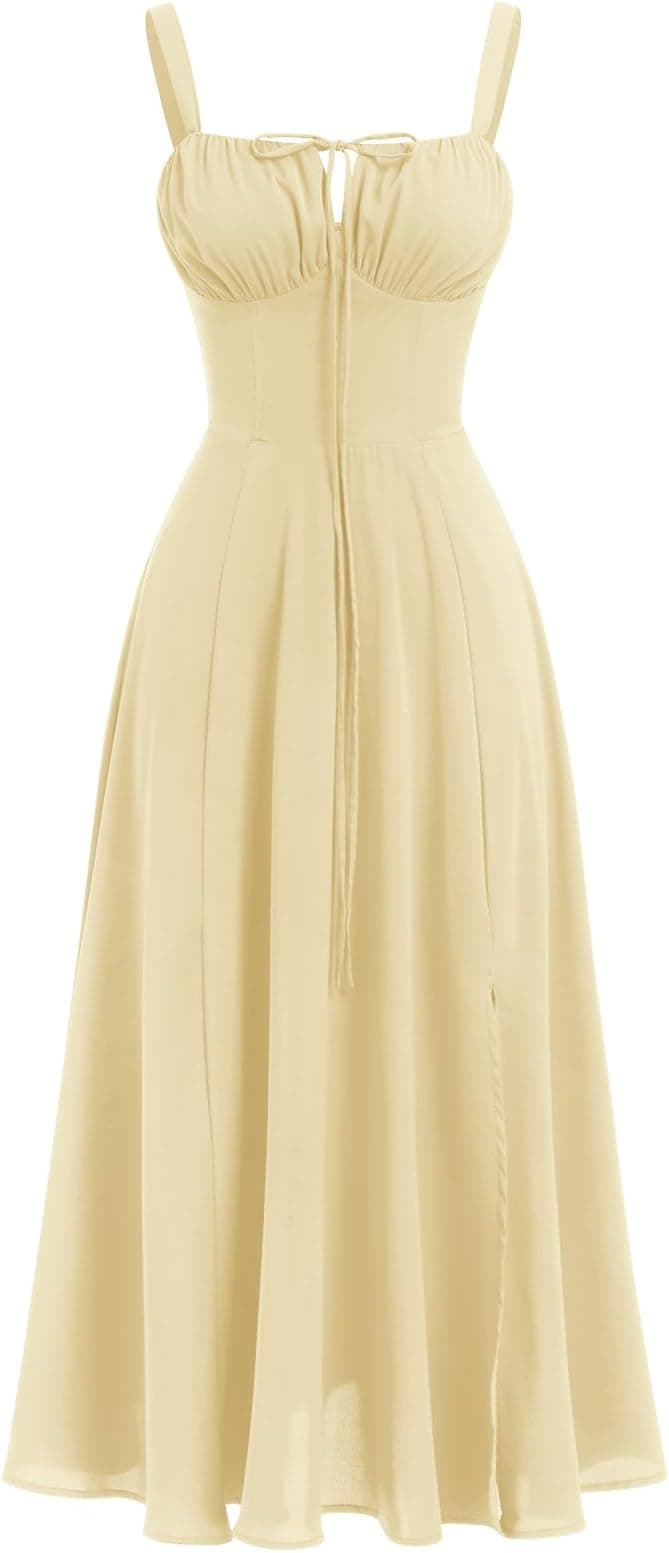 Robe corset sans manches sur Amazon