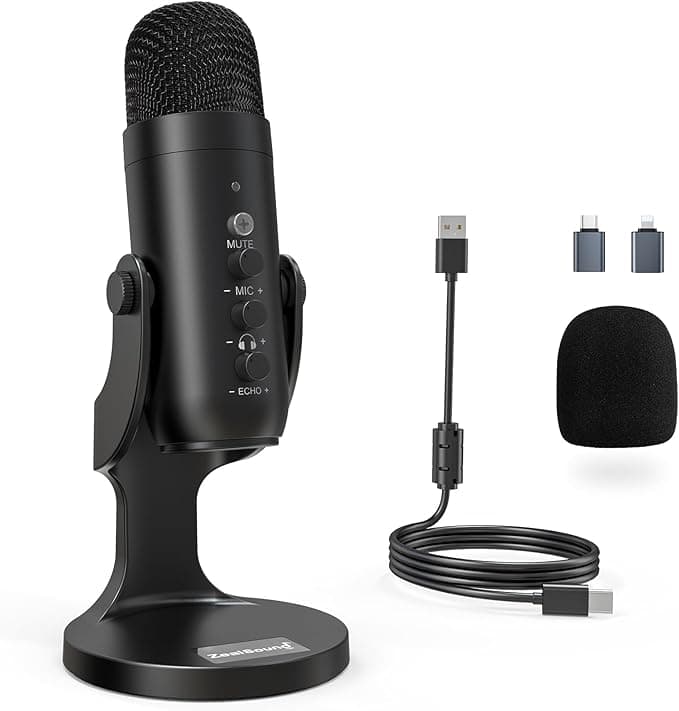 Microphone USB à condensateur