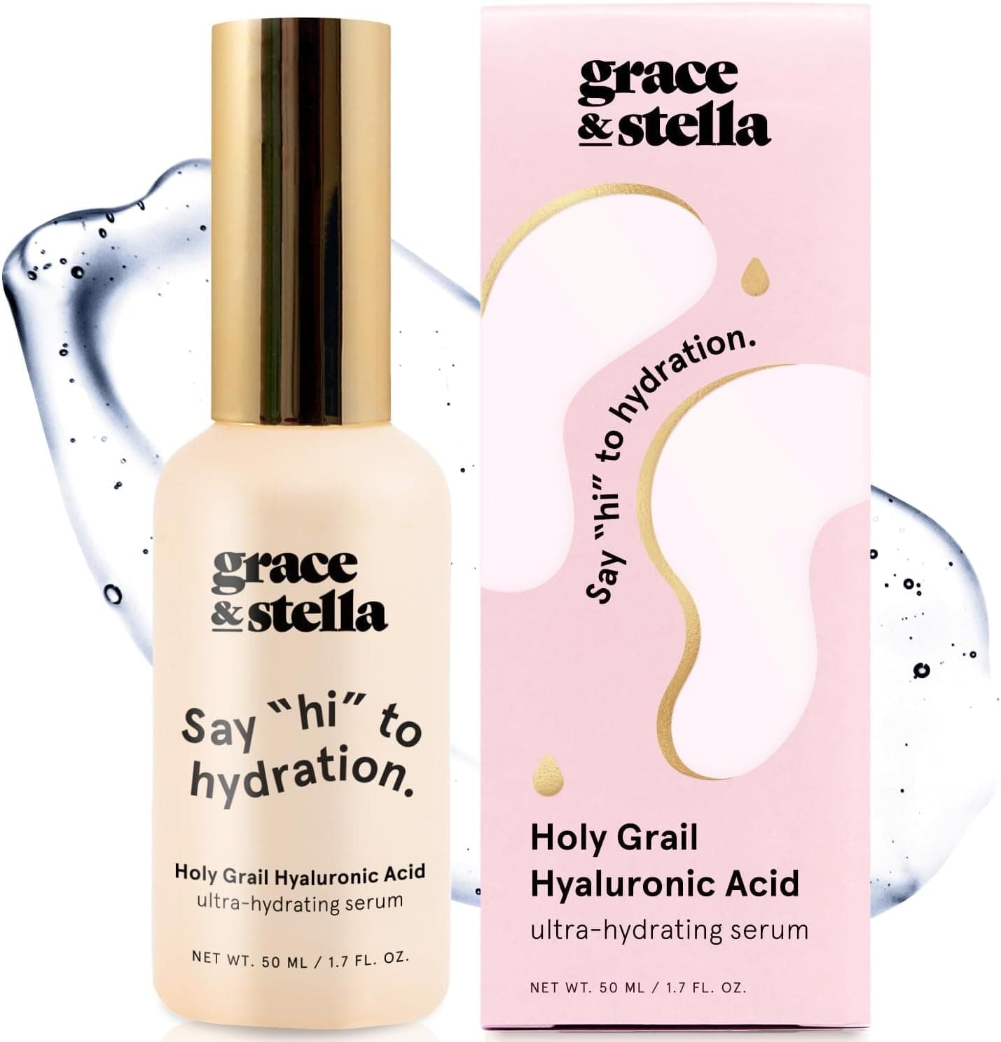 Sérum à l'acide hyaluronique, Grace & Stella 