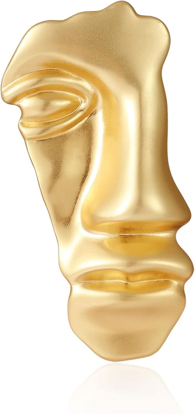 Broche en forme de visage, Amazon