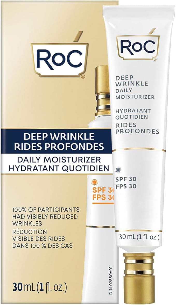 Amazon - Hydratant Quotidien Rides Profondes FPS 30 de ROC
