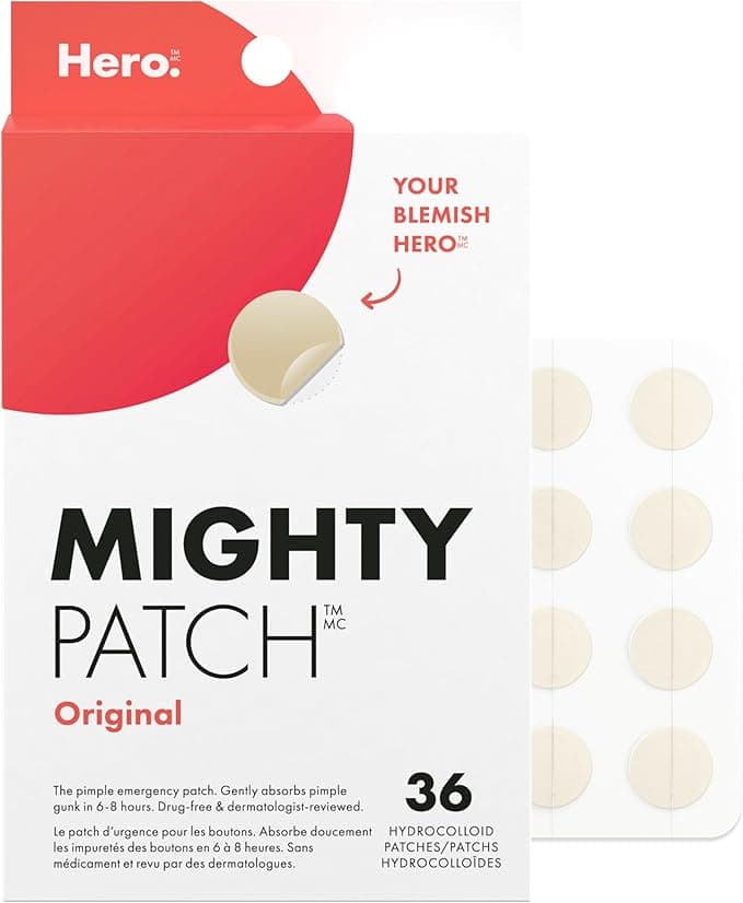 Lot de 36 patchs hydrocolloïdes pour boutons - Hero Cosmetics Mighty Patch Original