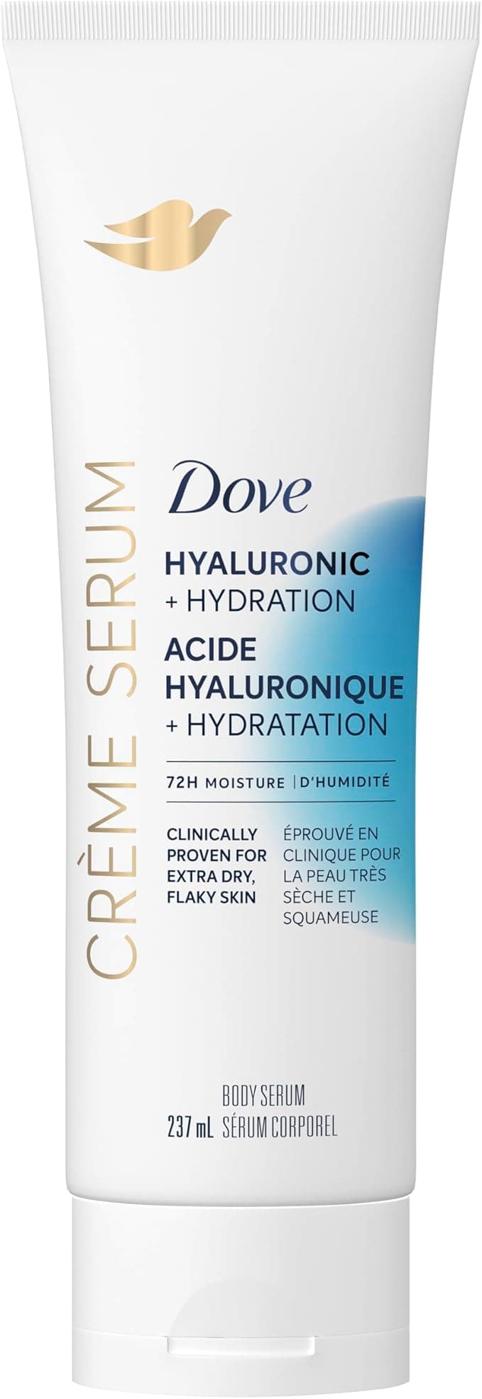 Sérum pour le corps à l'acide hyaluronique pour la peau extra sèche, Dove