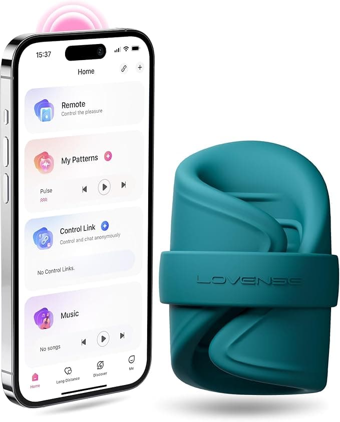 Anneau pénien vibrant longue distance - LOVENSE