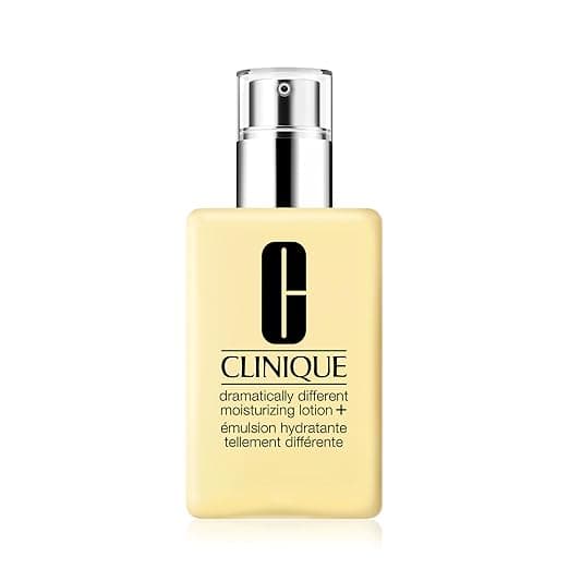 Clinique Lotion hydratante en 3 étapes totalement différentes, lotion pour peaux sèches et mixtes, lotion avec glycérine hydratante et contient actuellement du SPF 50