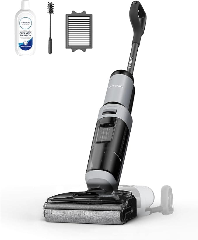 Tineco Floor ONE i5 Stretch Aspirateur Laveur 180° Anti-Enchev.