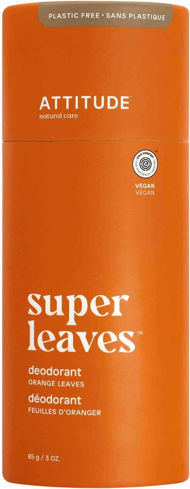  Déodorant naturel sans aluminium d'ATTITUDE