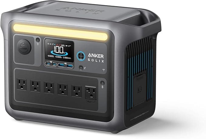 Anker SOLIX C1000 - Génératrice 1800W, 58min