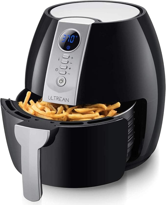Friteuse à air Ultrean 4,2 L, four sans huile, LCD