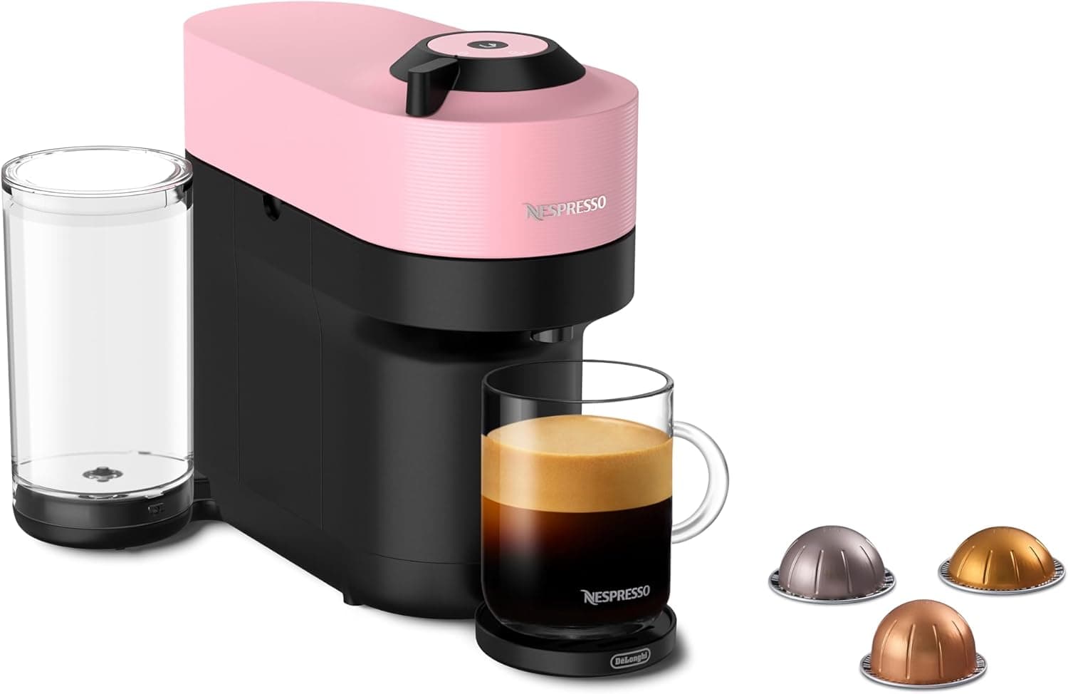 Nespresso Vertuo Pop+ - Machine à café rose
