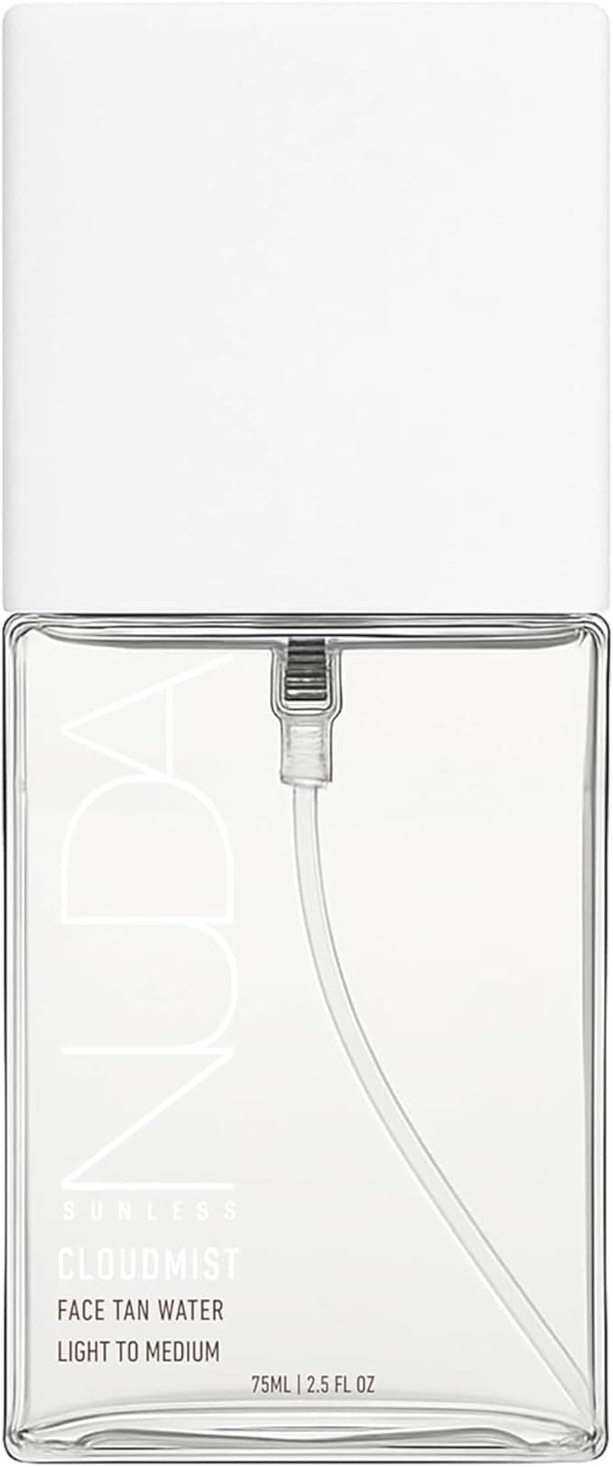 Eau bronzante pour le visage Nuda