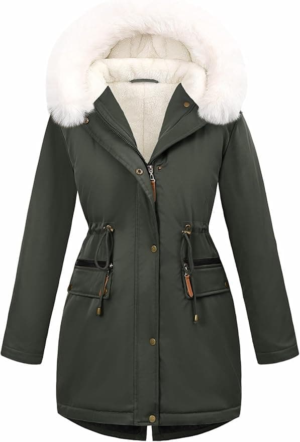 Parka avec doublure polaire et cordon de serrage Affa