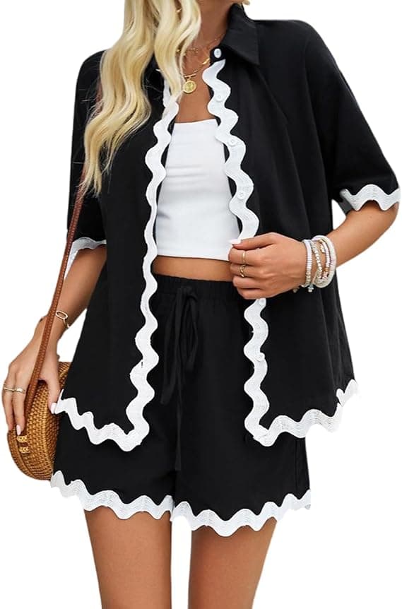 Tenue d'été 2 pièces (chemise et shorts)