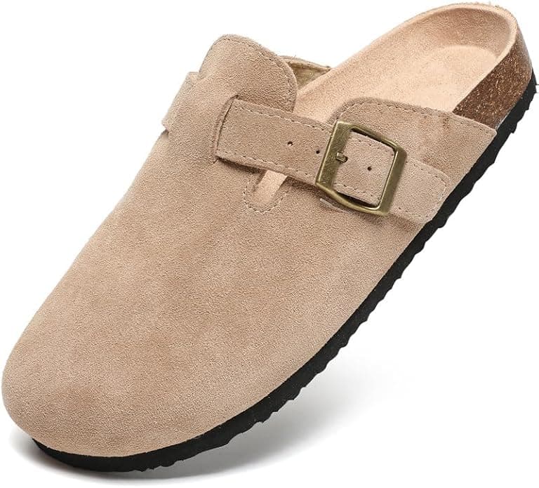 Sabots Maxome en daim  pour femme