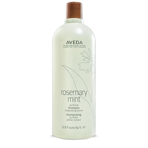 Aveda Shampooing purifiant à la menthe au romarin | Shampooing clarifiant | Ajoute de la brillance | Pour cheveux normaux à gras, types de cheveux fins à moyens | 97 % d'origine naturelle *