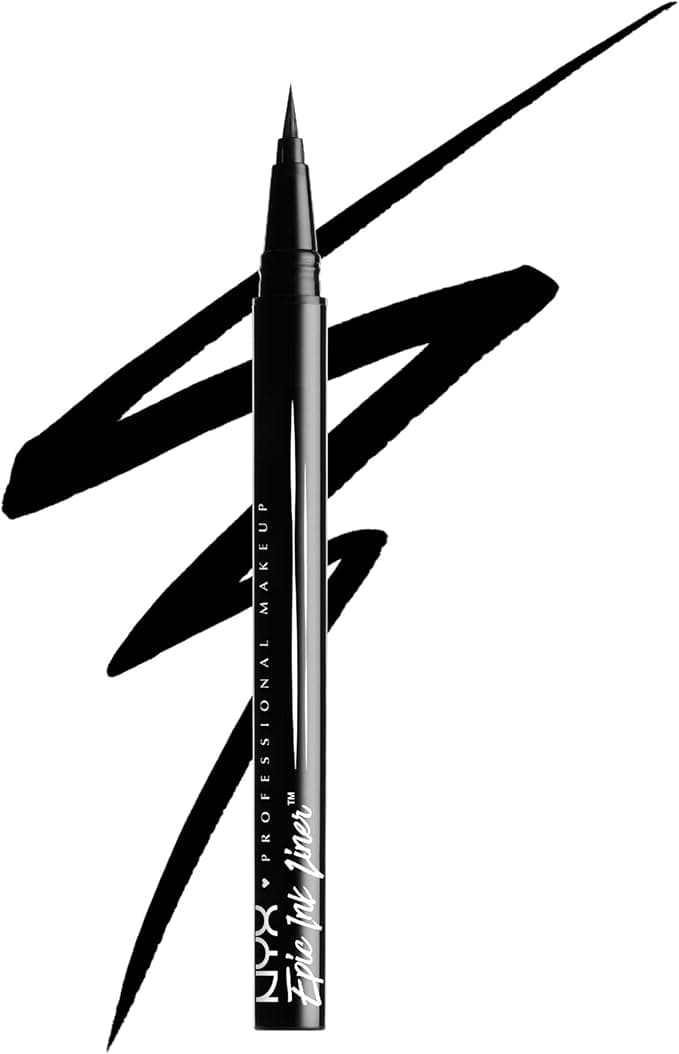 NYX PROFESSIONAL MAKEUP, Epic Ink Liner Eyeliner liquide imperméable Finition mate Noir