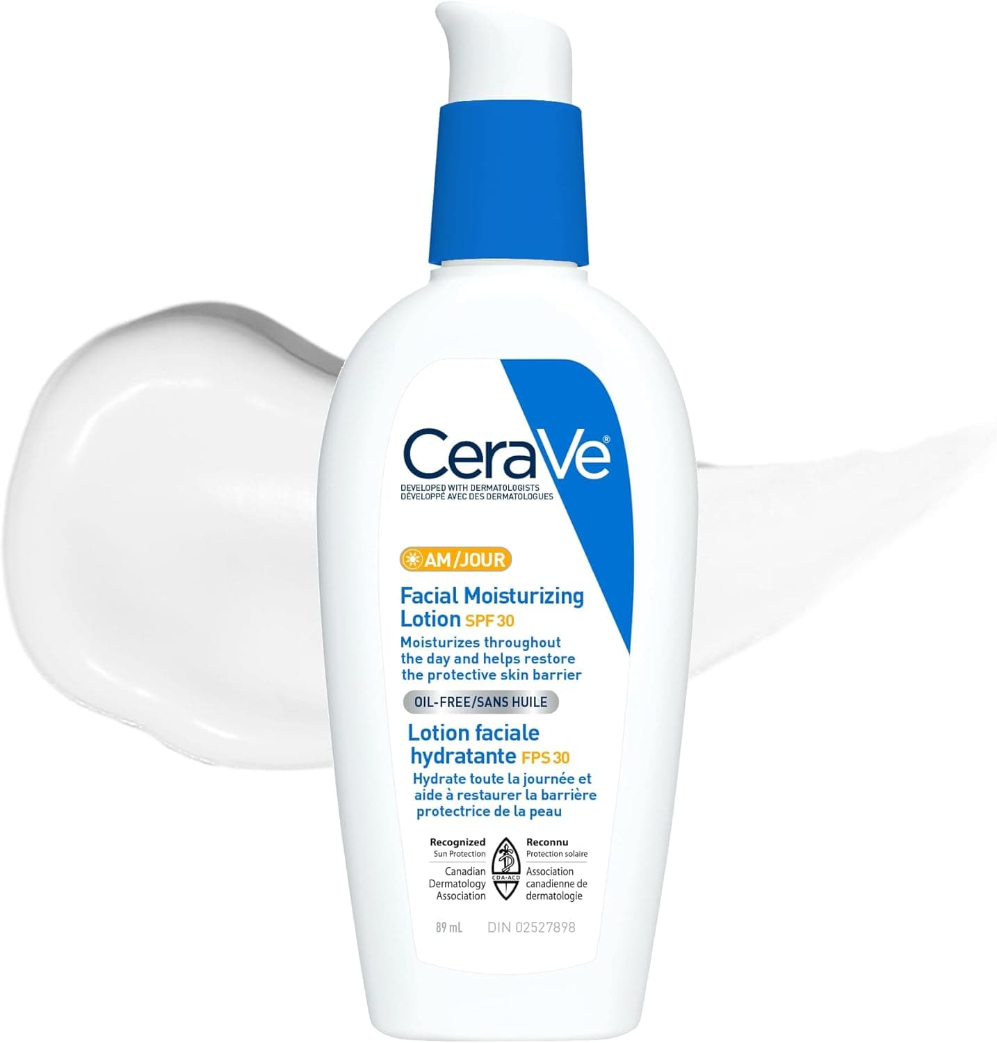 La crème hydratante visage avec FPS 30 