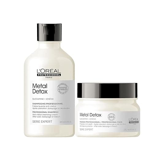 Shampooing Clarifiant et masque Hydratant Metal Detox L'Oréal Professionnel