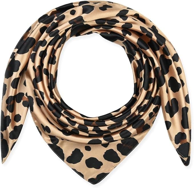 Écharpe carrée pour cheveux