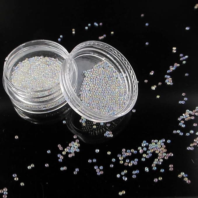 Mini perles 3D pour décoration d'ongles