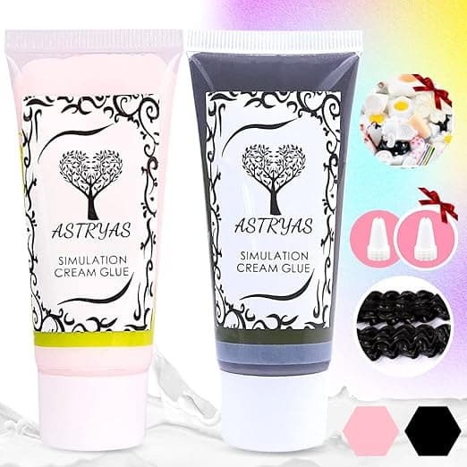 Colles en silicone pour de la décoration en plastique 