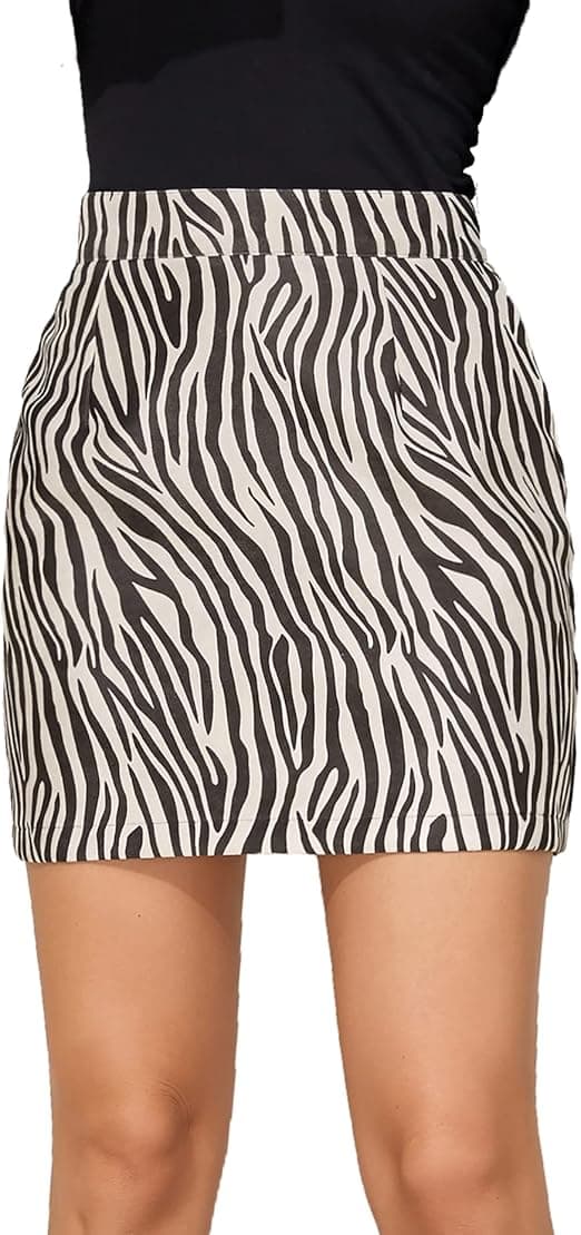 Mini jupe courte trapèze