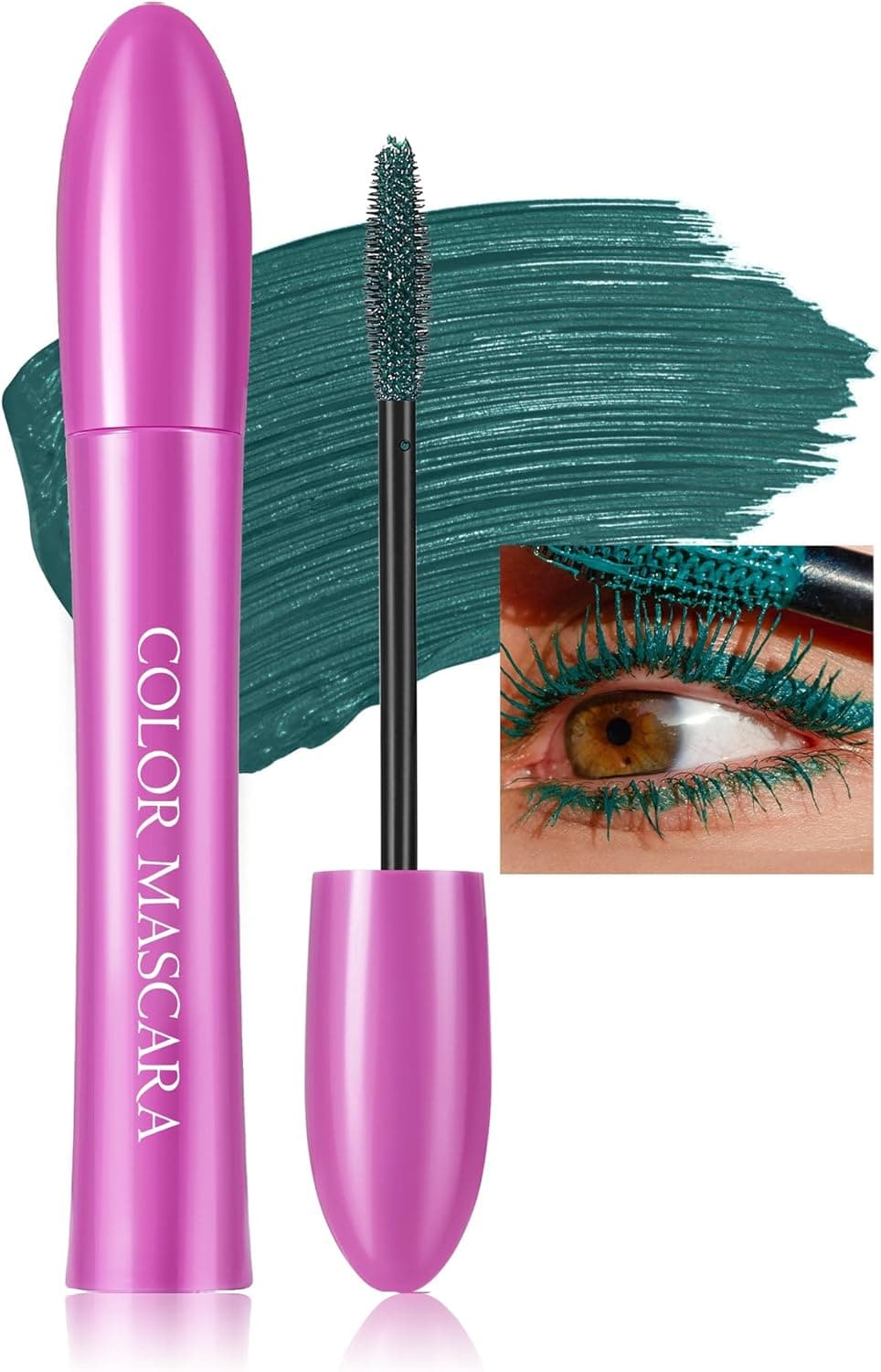Mascara Color Mascara - VERT - sur Amazon