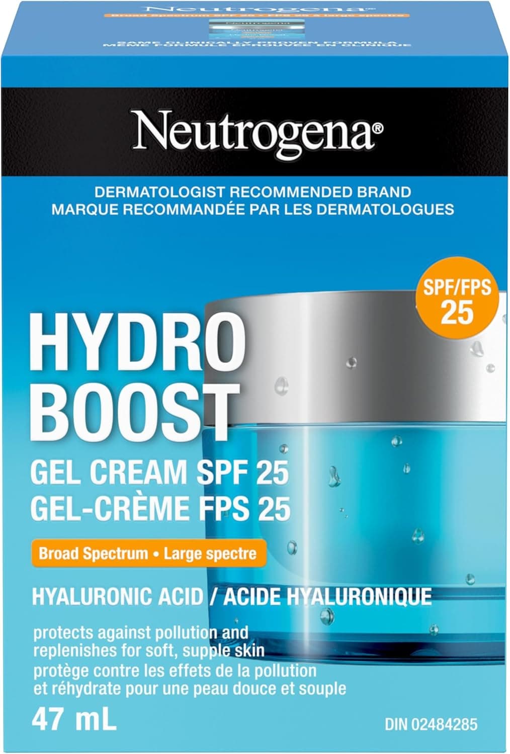 Le gel-crème FPS 25 Hydro Boost de Neutrogena