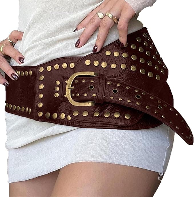 Ceinture bohème en cuir