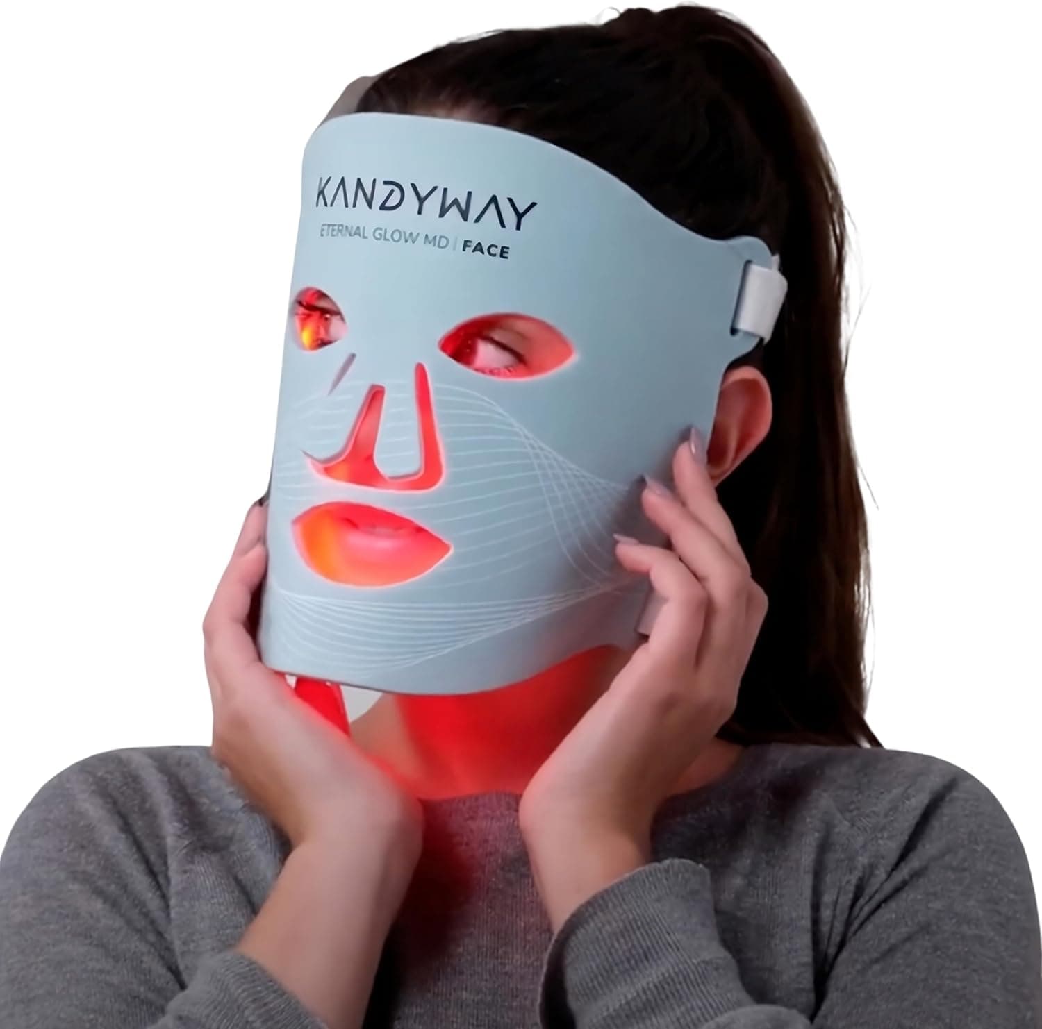 Offre Prime Day: Masque de thérapie par la lumière rouge Kandyway, approuvé par Santé Canada