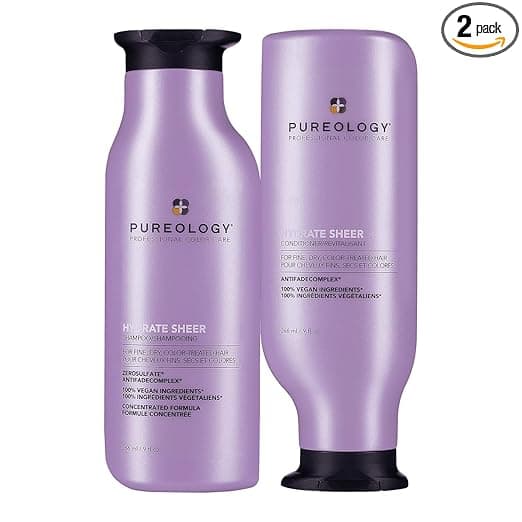 Ensemble shampooing et après-shampoing Hydrate Sheer