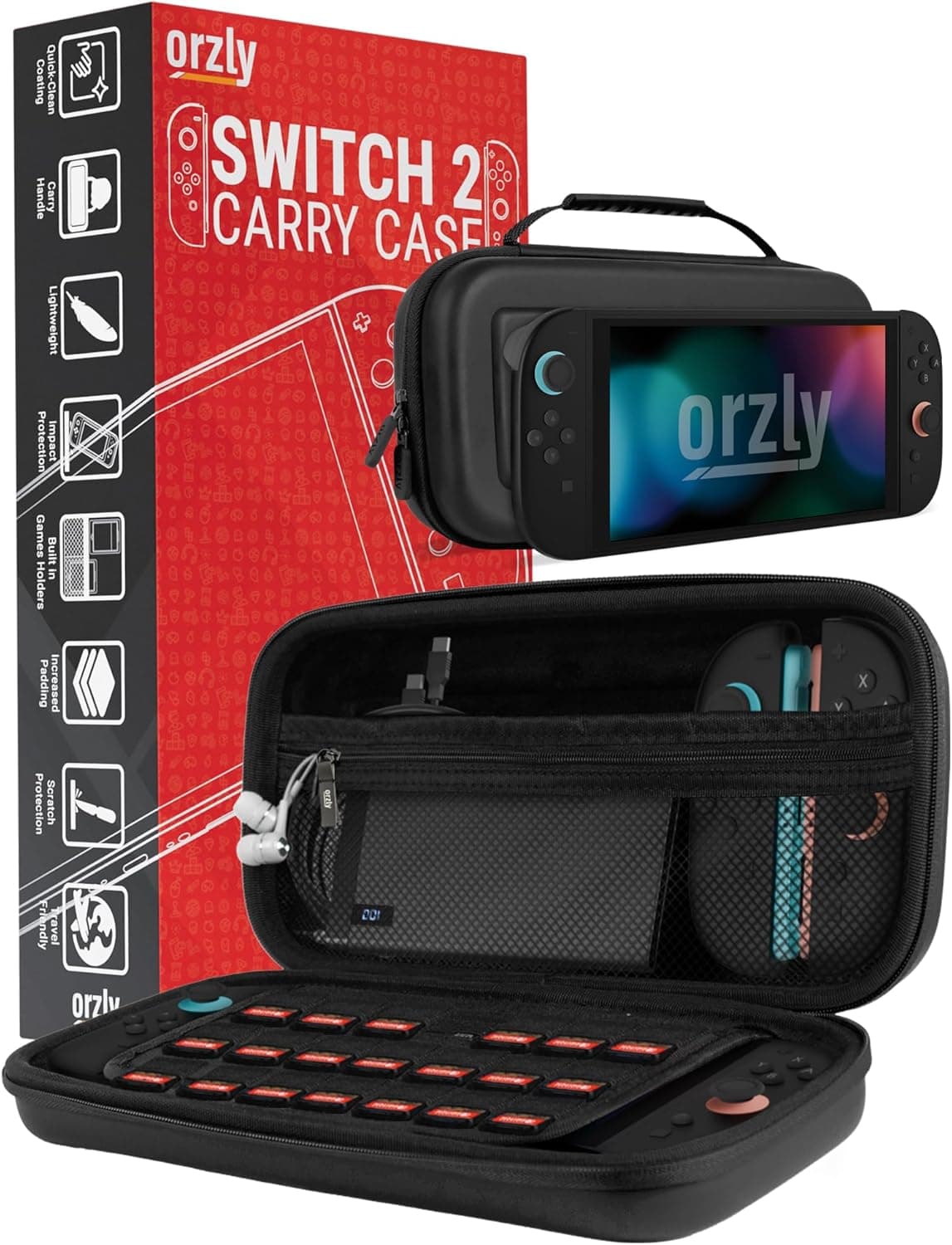 Étui Nintendo Switch 2 Orzly