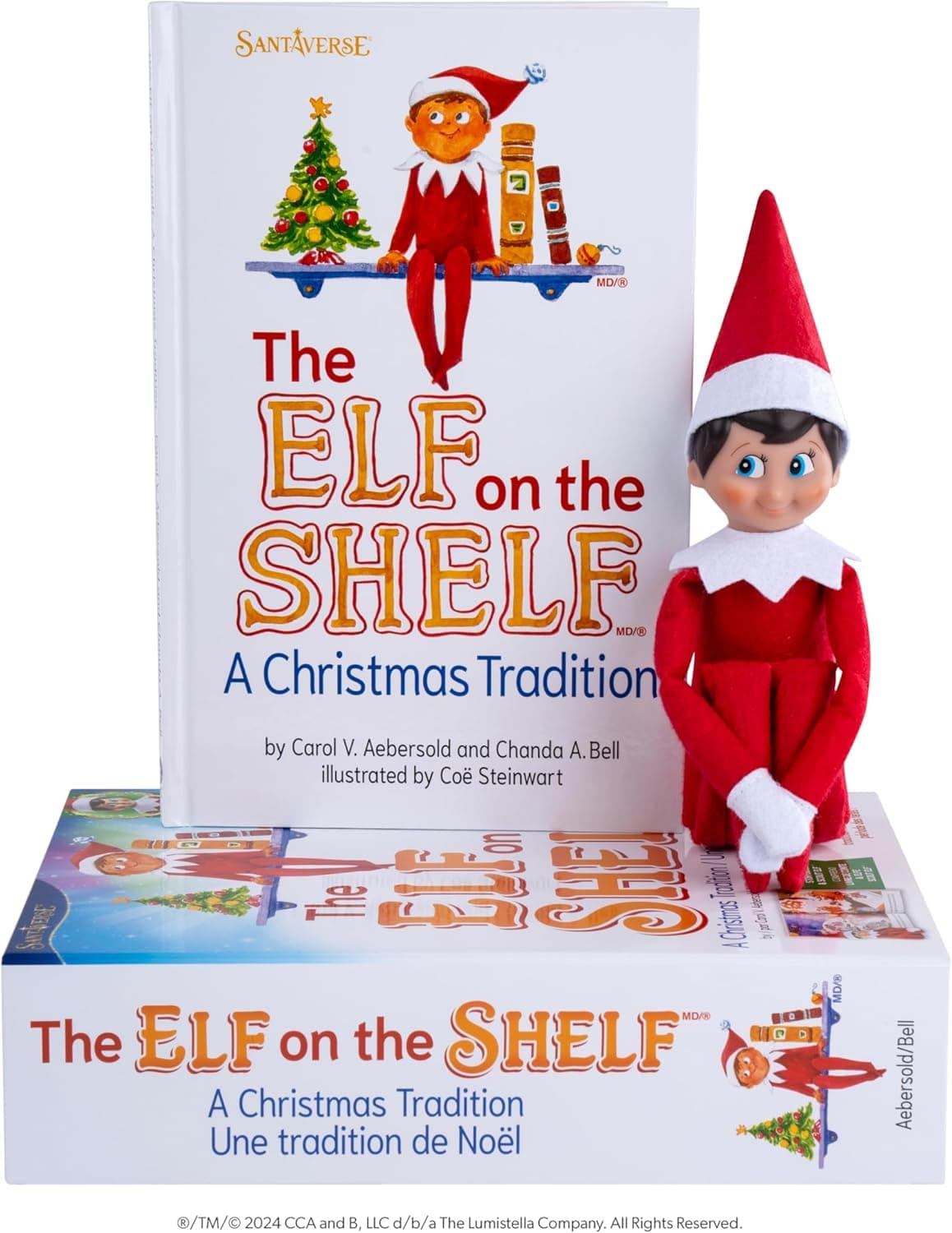 The Elf on the Shelf Coffret bilingue