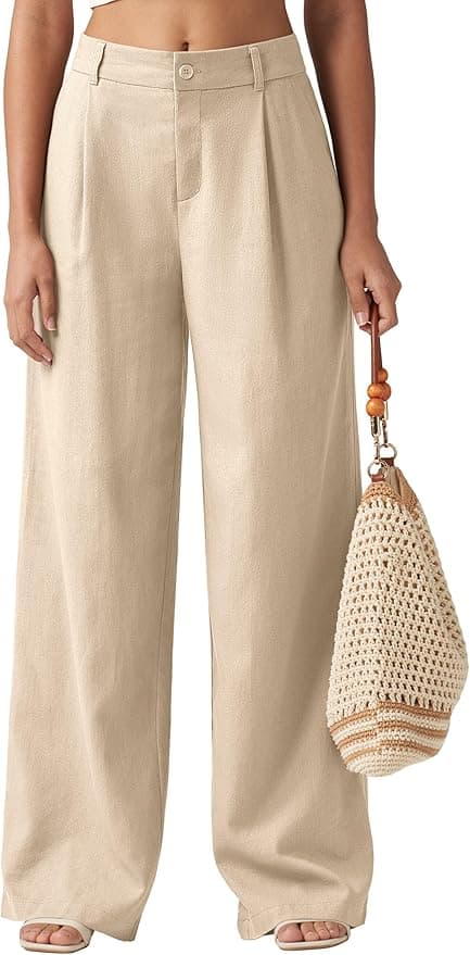 Pantalon de travail en lin