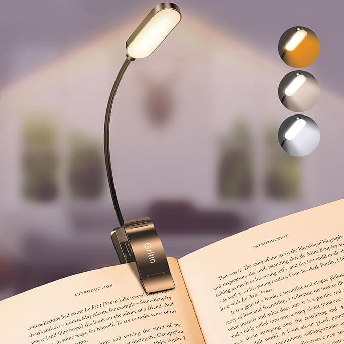 Lampe de lecture rechargeable