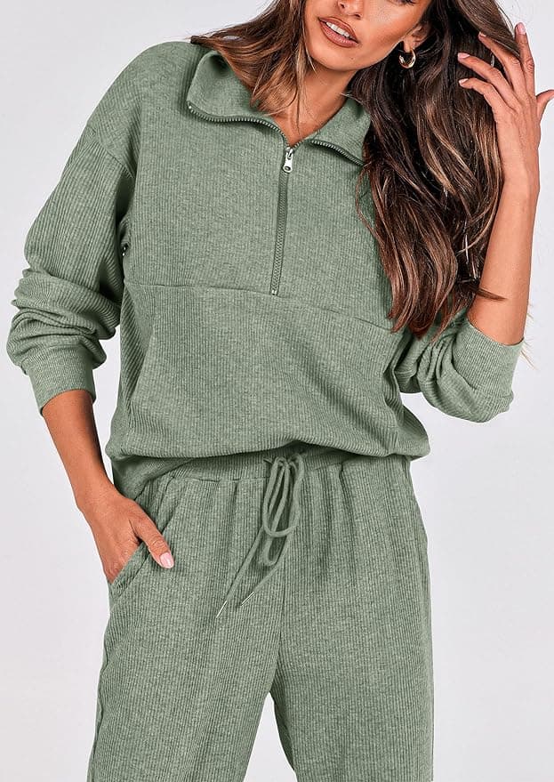 Survêtement 2 pièces, vert pâle