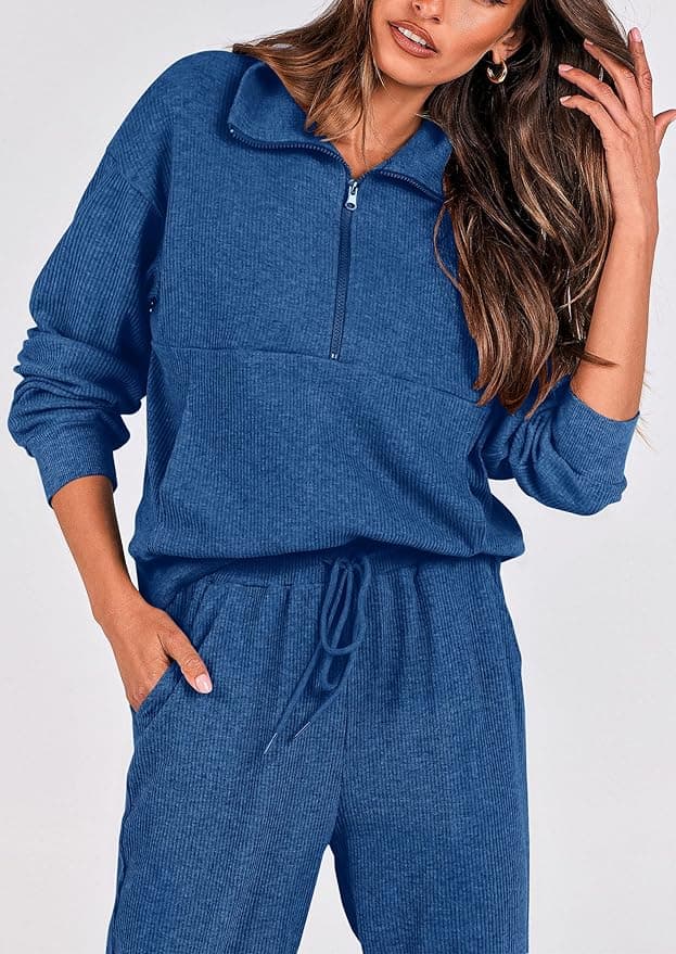 Survêtement 2 pièces, bleu foncé