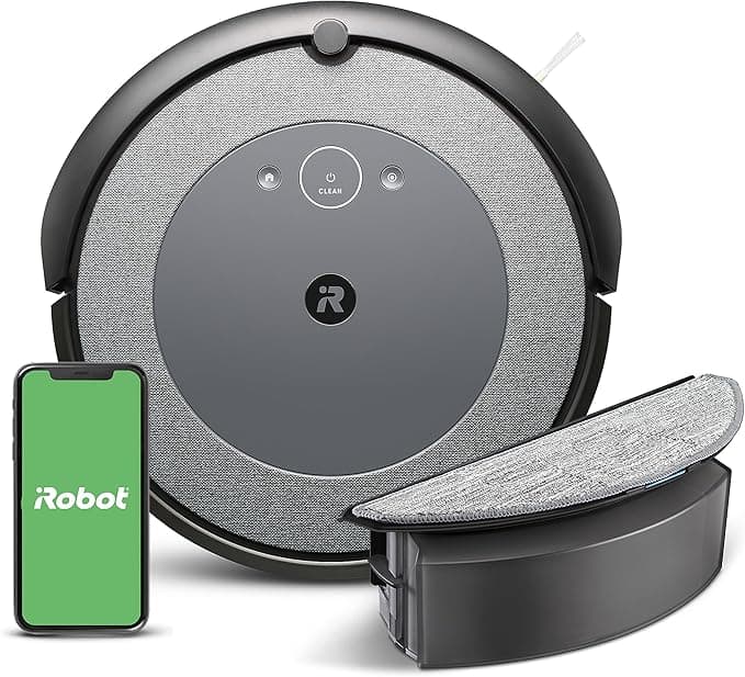 Robot aspirateur et serpillère iRobot Roomba Combo i5 