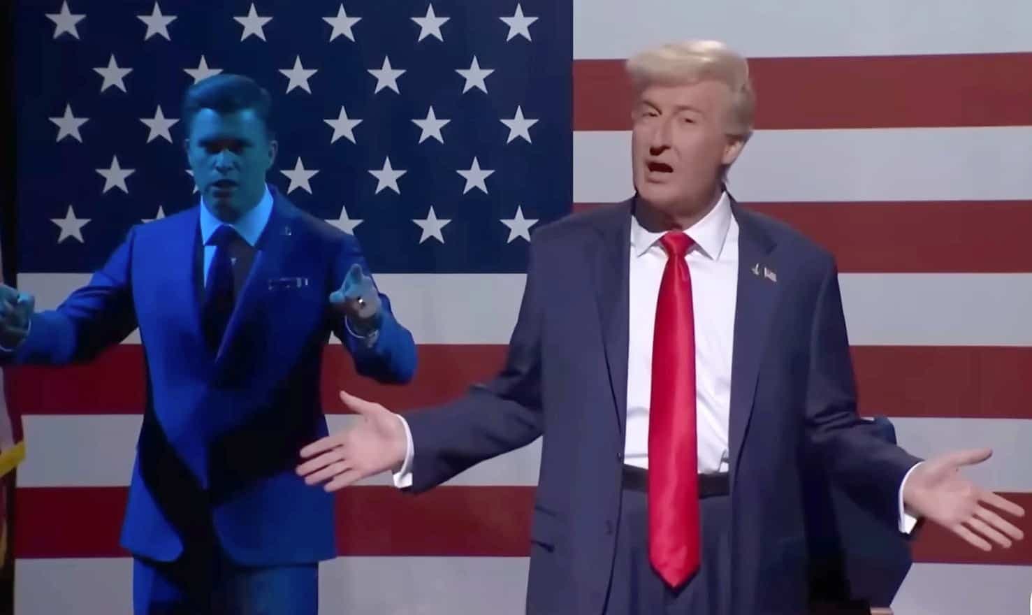 En ouverture de l'émission Saturday Night Live, le faux Donald Trump a interrompu un discours du faux Pete Hegseth.
