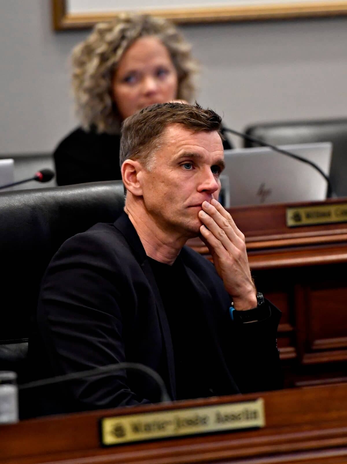 Le maire de Québec, Bruno Marchand