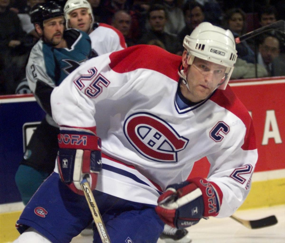 Vincent Damphousse a été le capitaine du Canadien de 1996 à 1999.