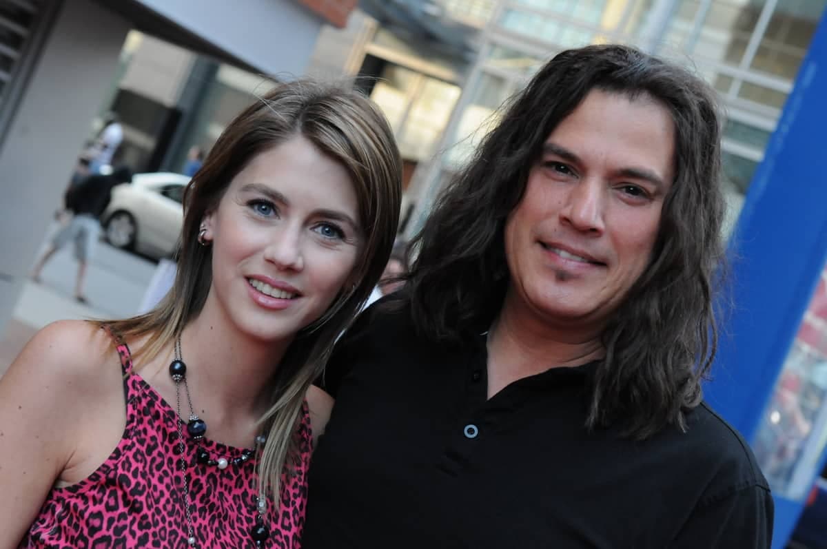 Les BB en studio pour un nouvel album,Montréal, 19 août 2010. Sur la photo: Mélanie Savard et Patrick Bourgeois.