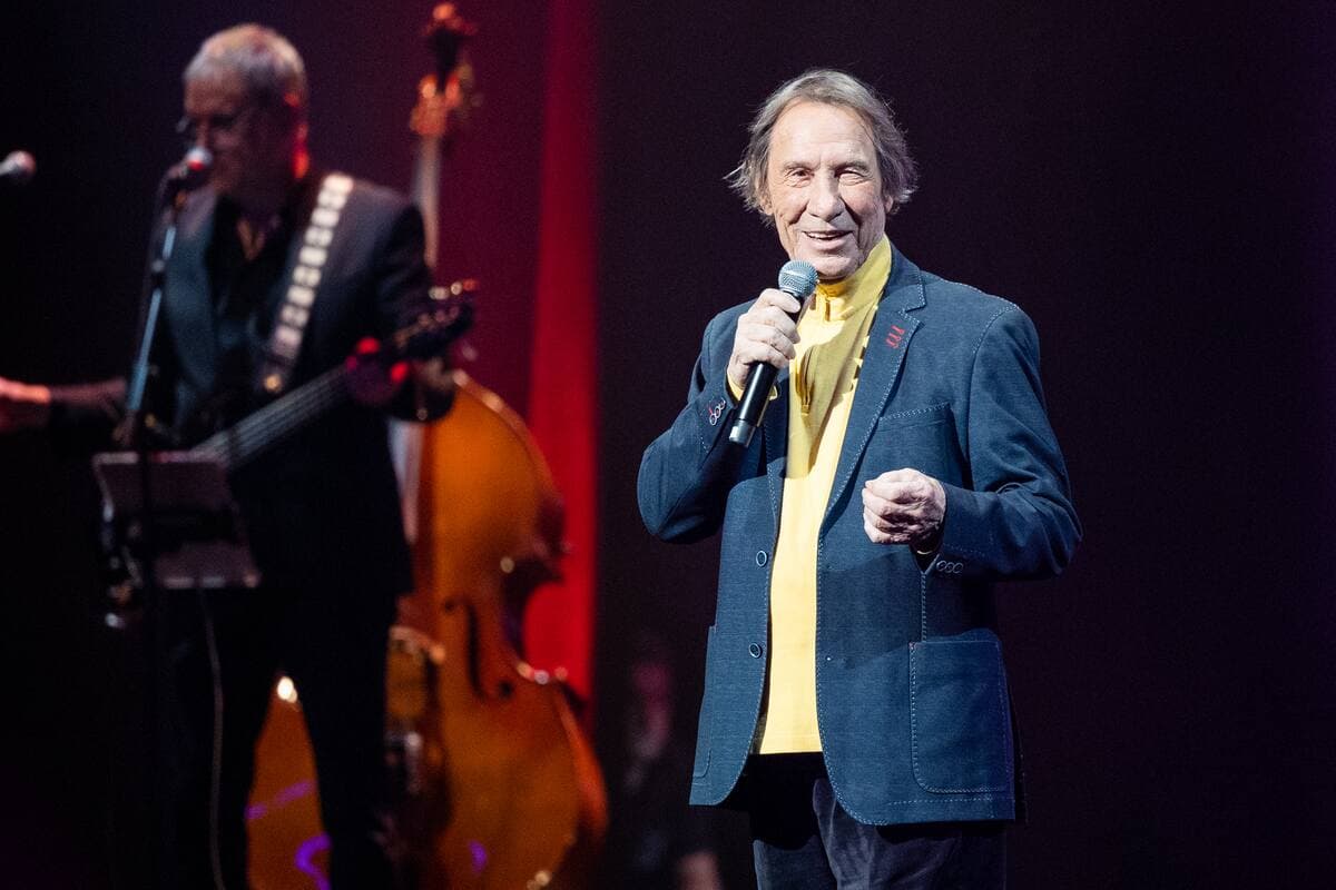 Jean-Pierre Ferland, en 2021, à la Place des Arts.