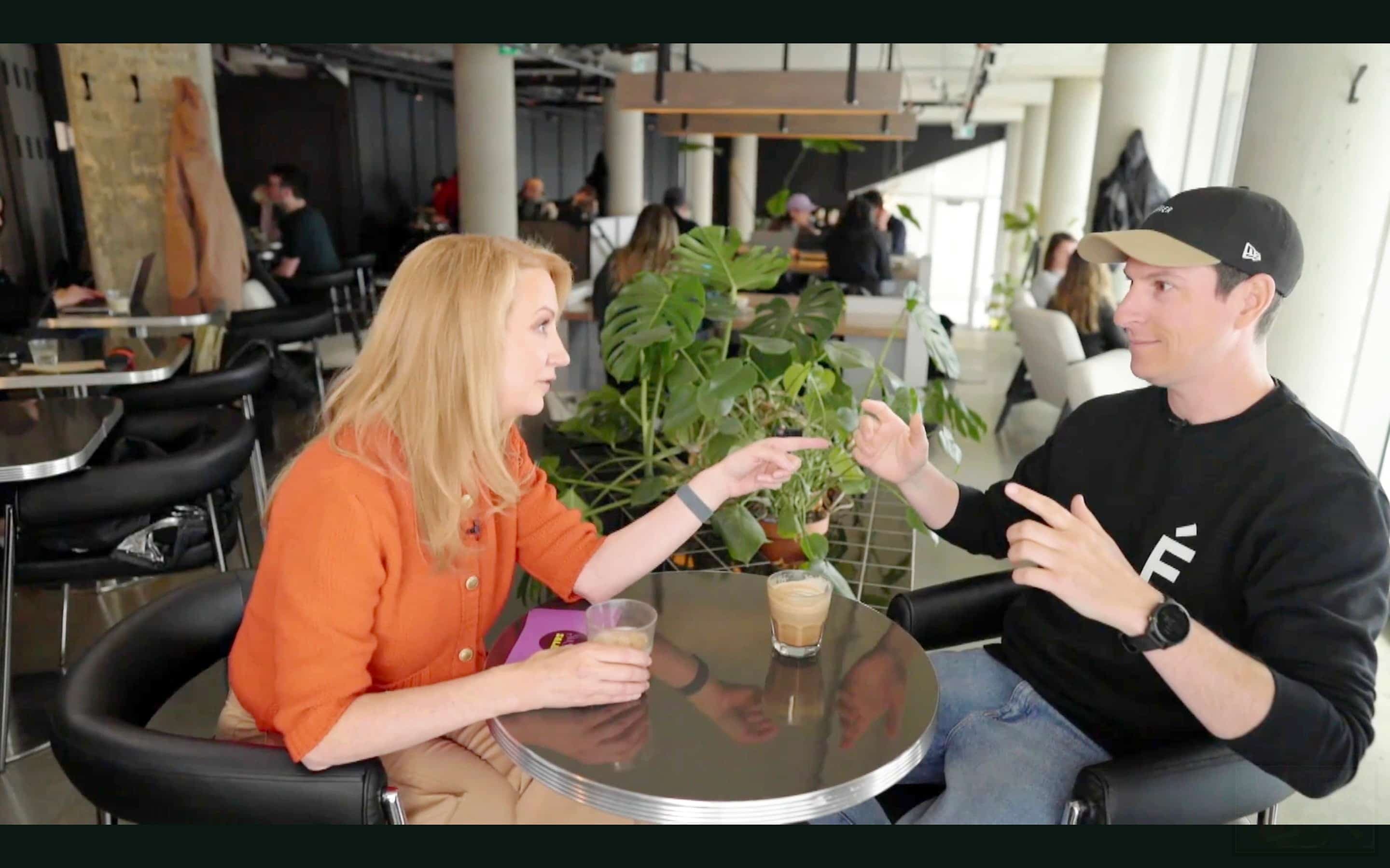 Mélanie Maynard et Guillaume Pineault, à «Sucré Salé».