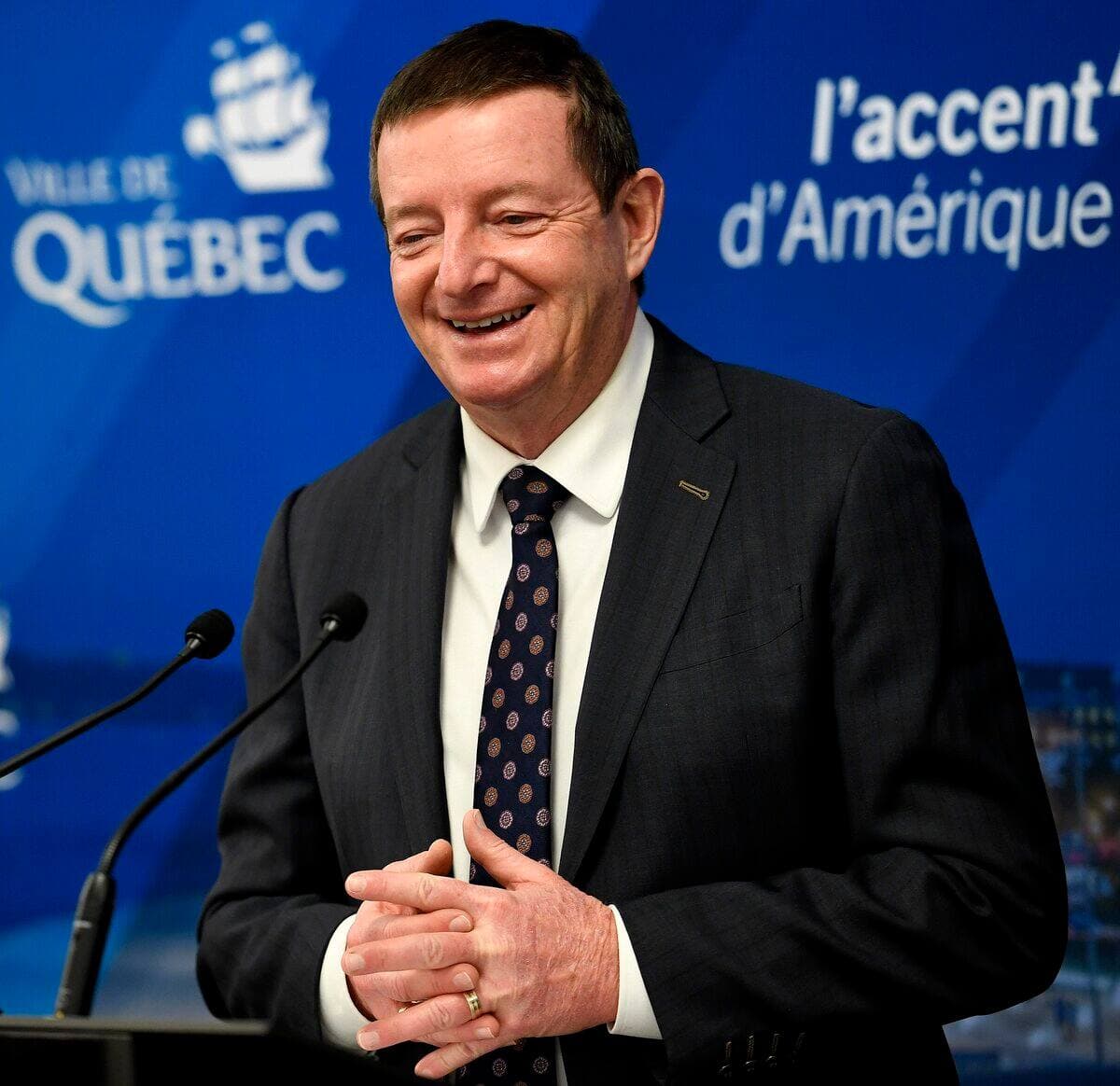 Le directeur général de la Ville, Luc Monty