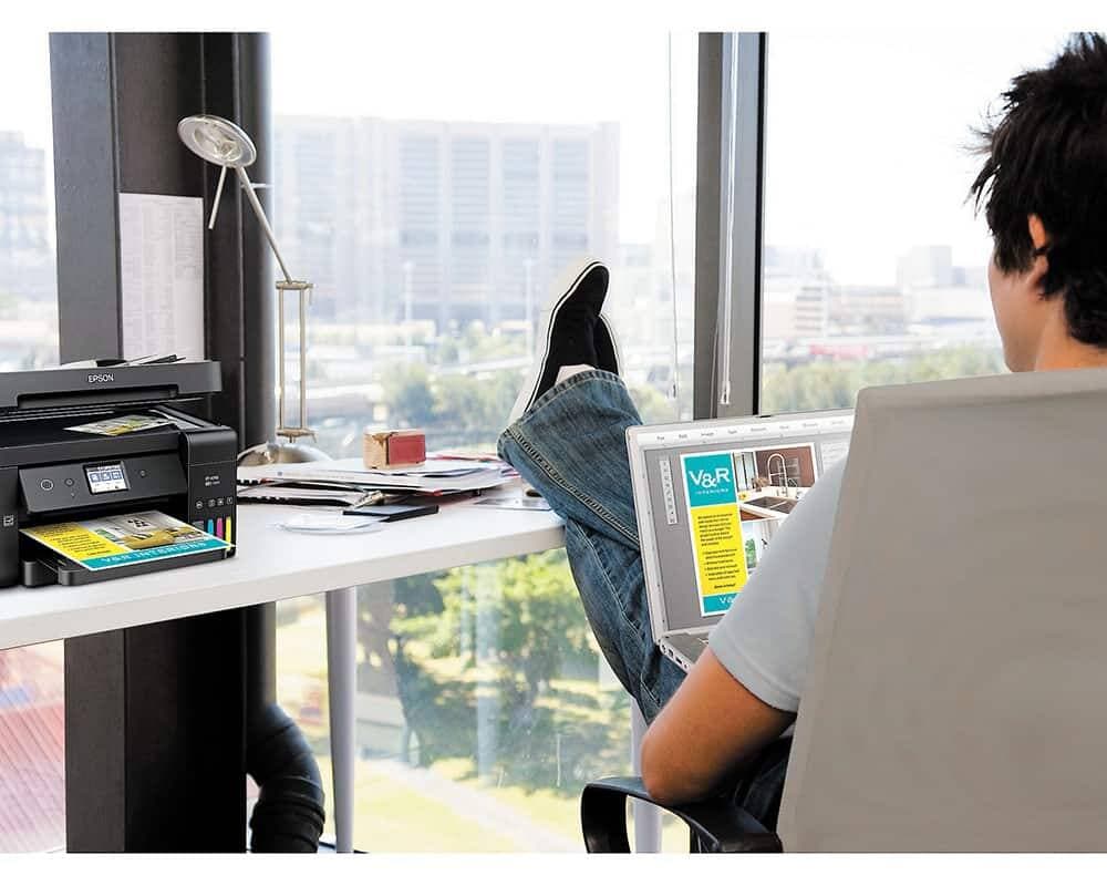 Pour imprimer à partir de son téléphone ou de sa tablette, imprimante Epson multifonction, à partir de 129,99 $