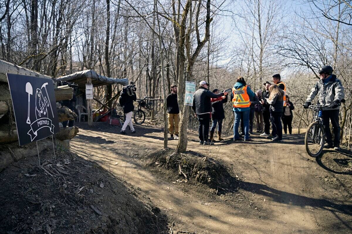 La Ville de Québec a confirmé la fermeture des sentiers de vélo de montagne, vendredi.