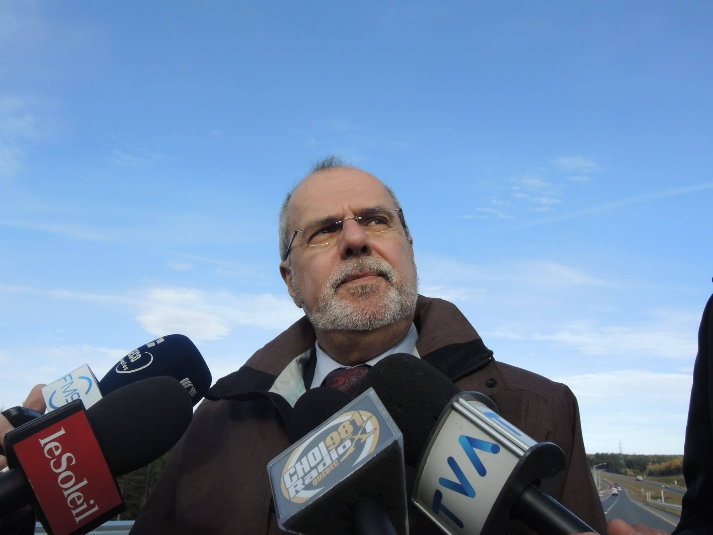 Le maire de Saint-Georges, Claude Morin