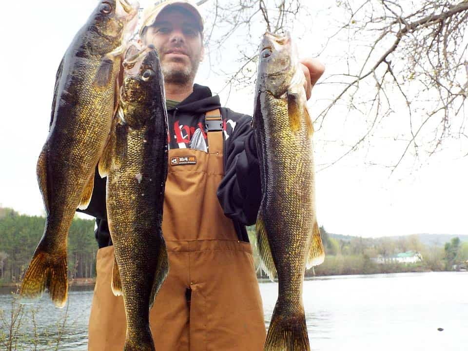 Jocelyn Cyr, guide de pêche.